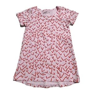 June & January Bubblegum w/ Poppy Ballot tshirt dress 2T